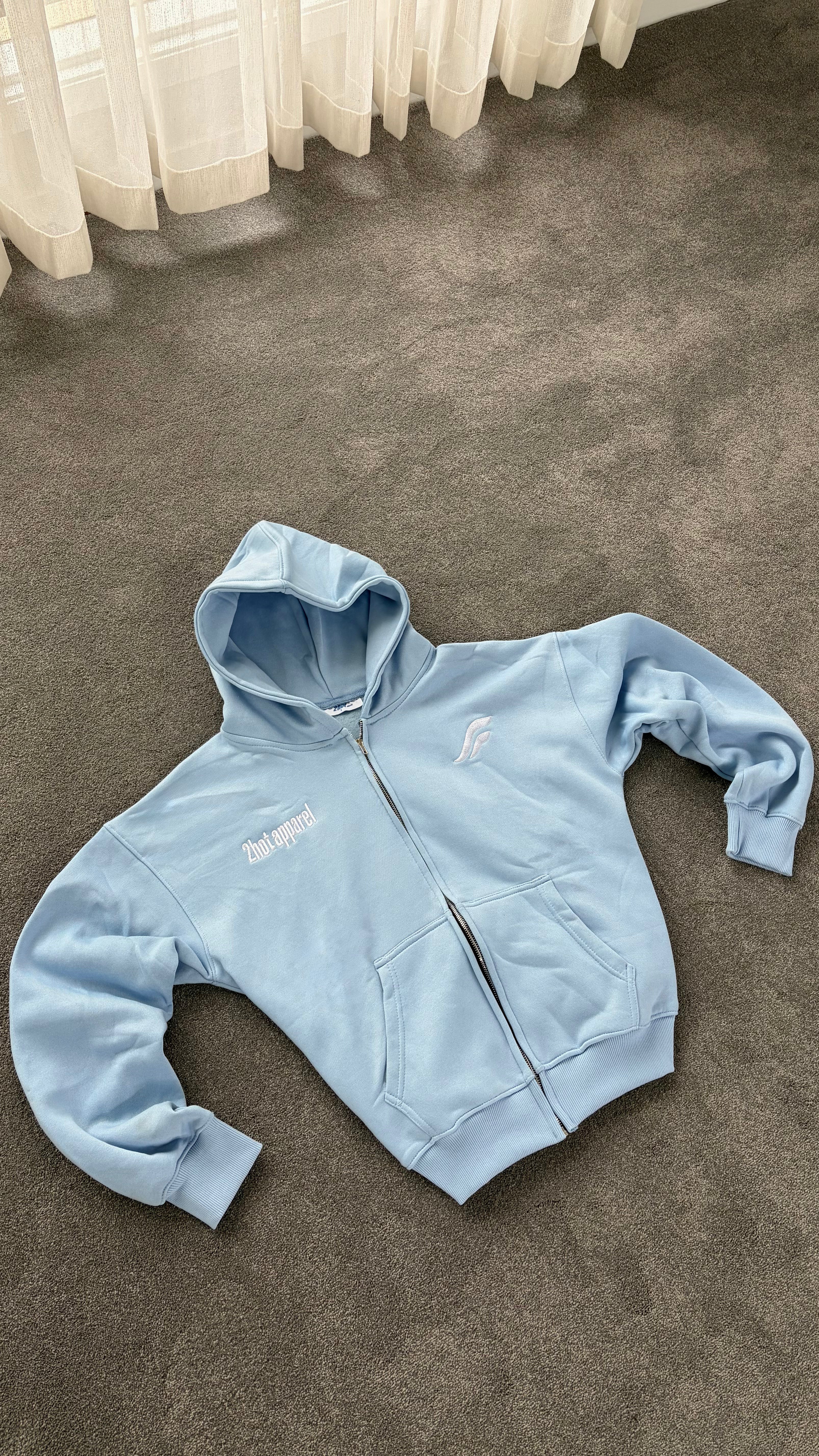 BBY BLUE ZIPPER
