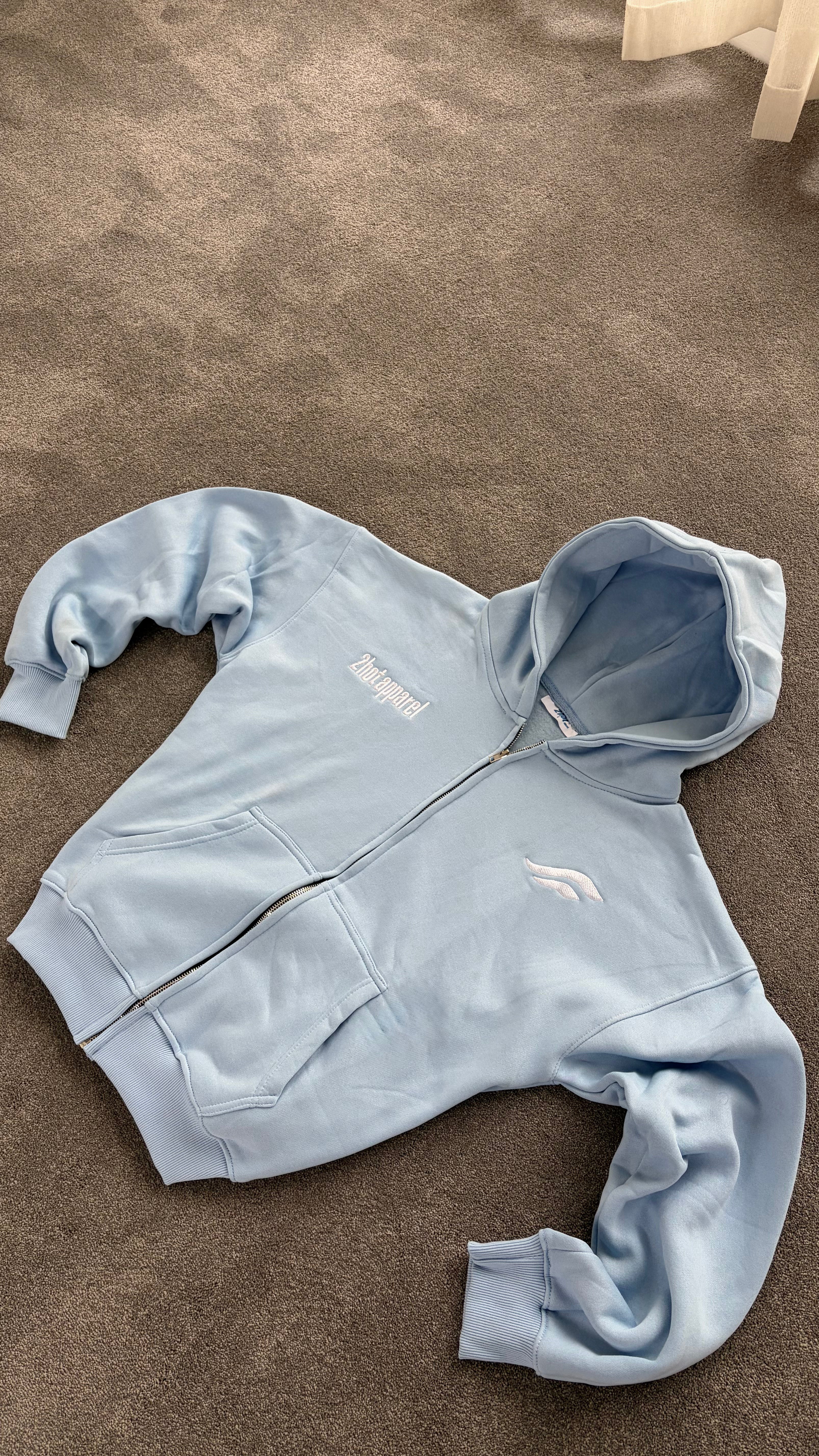BBY BLUE ZIPPER